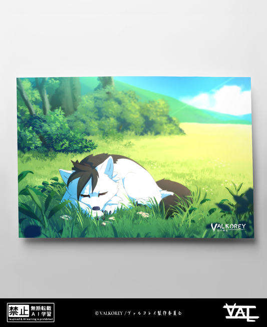 VALKOREY Sleeping Shanny | Poster