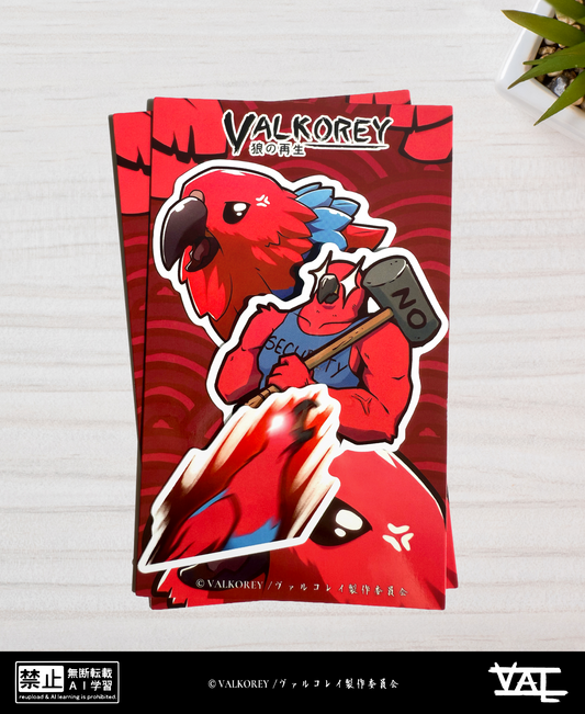 VALKOREY Parrot | Sticker Set