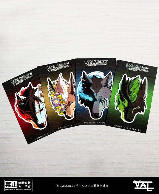 VALKOREY Characters | XL Sticker Set