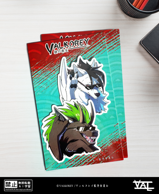 VALKOREY Metal | Sticker Set