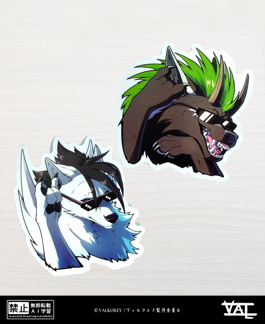 VALKOREY Metal | Sticker Set