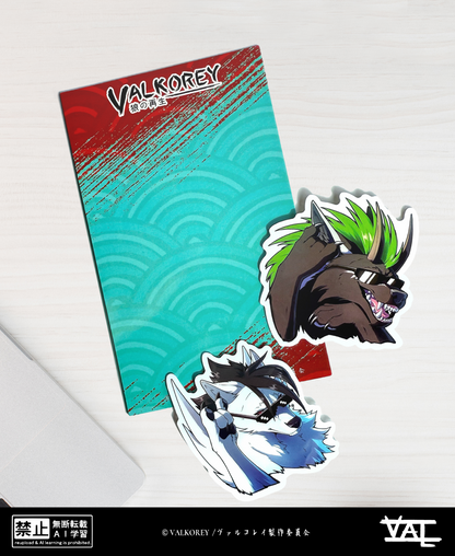 VALKOREY Metal | Sticker Set