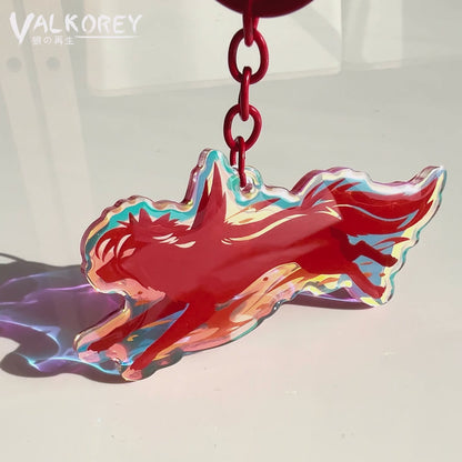 VALKOREY Red Wolf Valkorey | Keychain