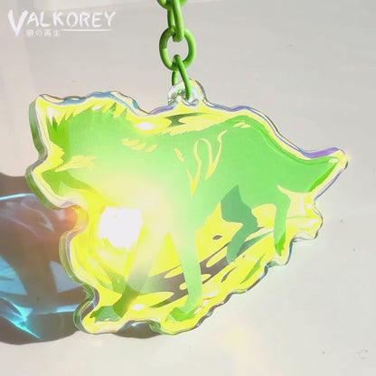 VALKOREY Green Wolf Surkalo | Keychain