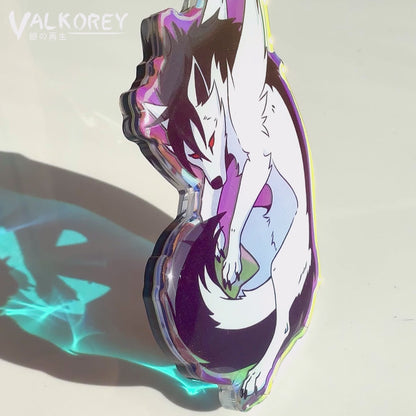 VALKOREY White Wolf Valkorey | Keychain
